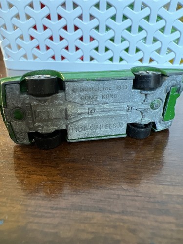 Hot Wheels 1983 Crack-Ups Speed Crusher Smash Crash Green Collision Damaged - Picture 8 of 8