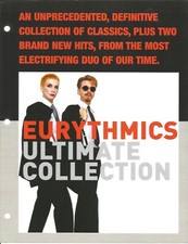 Annie Lennox EURYTHMICS Rare VINTAGE 2005 PROMO TRADE AD Poster for Ultimate CD
