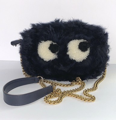 anya hindmarch shearling backpack