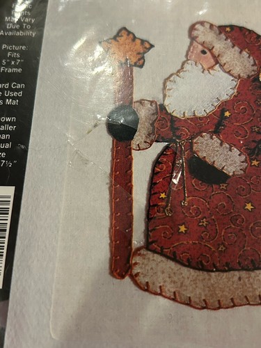 Iron on Applique Card Making Craft Kit Christmas NeedleMagic Set Of 5 NEW - Picture 6 of 7