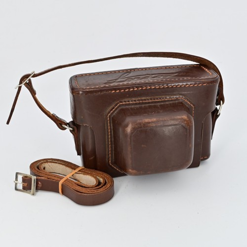 Leidolf Lordox 24×36 35mm Film Camera Lordon 50 mm f/2.8 Leather Prontor‑SV Case - Picture 14 of 18