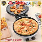 Electric Pizza Maker Cooker 1500W 220V Oven With Timing Temperature Control