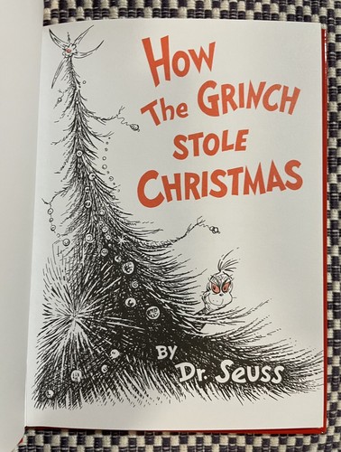 HOW THE GRINCH STOLE CHRISTMAS! - Dr. Seuss - (Mini HC/DJ 2008) - Picture 5 of 12