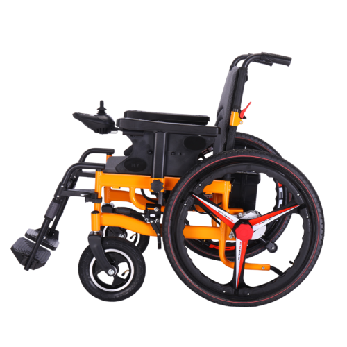 Electric Wheelchair Folding Long Range Lithium Power Motorised Foldable AU NEW - Picture 4 of 14
