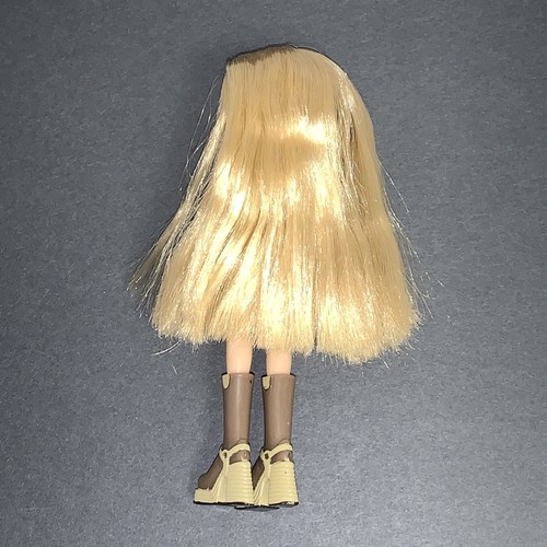 Muñeca Lil Bratz Cloe Con Conjunto Zapatos 5" Cabello Rubio Ojos Marrones Mini Falda Botas - Imagen 11 de 14