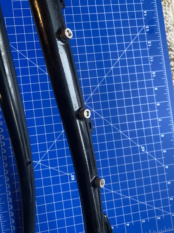 Horquilla de disco de grava Surly Straggler 700c 1-1/8” dirección negra mejorada 3 soportes Foto 3 de 4