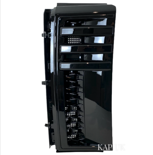Range Rover Seitenschlitze Schwarz Glanz Kompressor Style L322 2005-13 Vogue - Bild 6 von 15