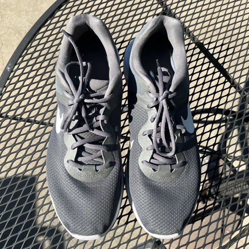 Nike Men's Revolution 6 Next Nature DC3728-004 Smoke-Grey Black White Size 13 - Picture 6 of 12