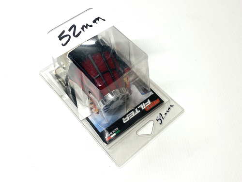 CARBURADOR HONDA SUZUKI MOTO MALOSSI RACING 52MM 30 GRADOS FILTRO AIRE ROJO - Imagen 2 de 2