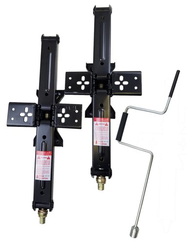 2 PACK 30" 5000 manual RV Scissor stabilizer jack w/ Crank Handle 2-30-50CR
