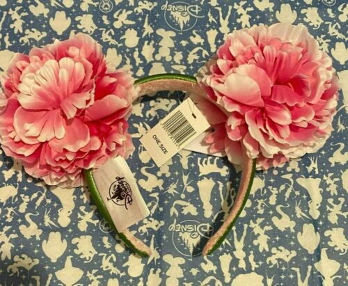 NEW Disney Mickey Mouse Floral Ear Headband - Picture 1 of 2