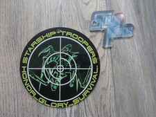 Starship Troopers Pinball Machine Set of 2 Key Chain Promo Plastics