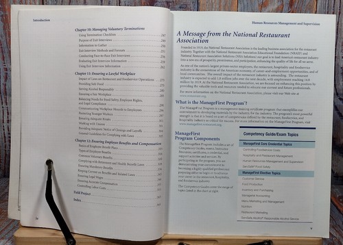 ManageFirst Human Resources Management and Supervision (2007, Paperback) No Test - Bild 6 von 20