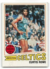 1977-78 Topps #3 CURTIS ROWE Boston Celtics  NICE CARD !!!
