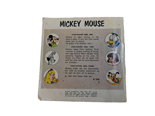 View Master Belgum Made with 9 Reels. Disney Parade, Micky Mouse, Snow White - Picture 9 of 21