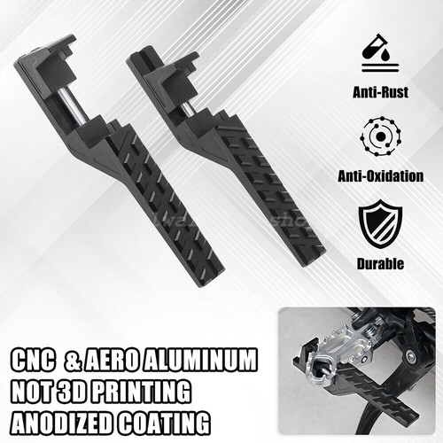 URLWALL For Sur-Ron Light Bee Pedals Black Aluminum Surron Electric -Dirt Bike - Picture 2 of 8