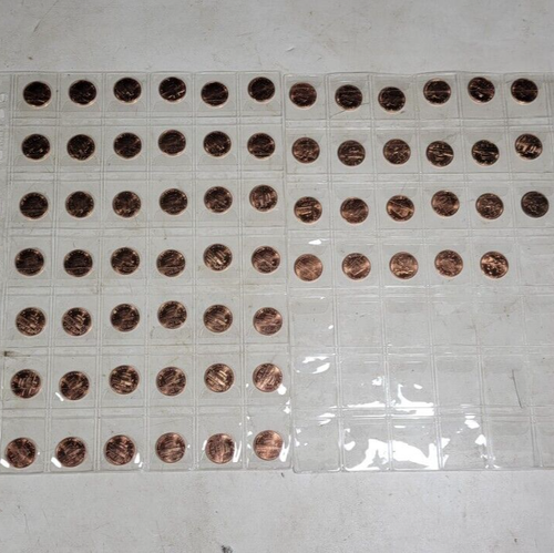 *65 Stück* von 2009 Lincoln D+P Mint Commemorative Pennies mit Flips - Bild 3 von 7