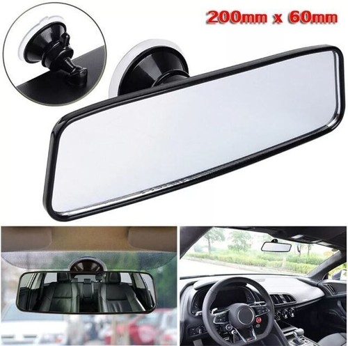 Dipping Interior Wide Angle Rear View Mirror Suction Learner Instructor 21x5cm - Picture 3 of 5