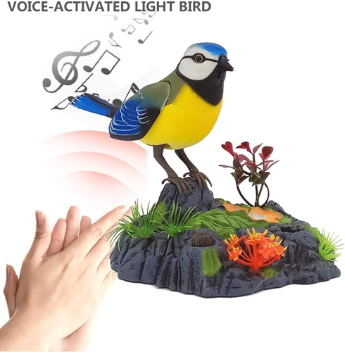 Talking Parrots Birds Electronic Pets,Singing Chirping Bird with Motion Sensor A - Picture 7 of 12