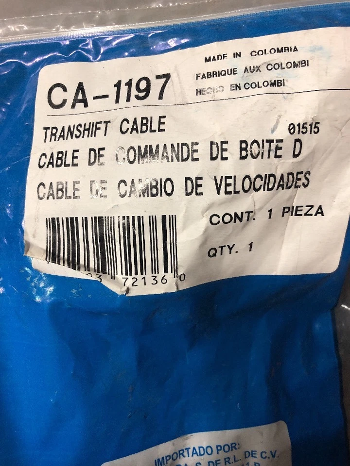 Cable de transmisión automática automotriz Ford F-150 1992-1996 Pioneer CA-1197 Foto 2 de 4