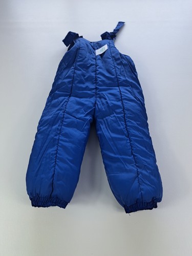 Kinder blaue Schneehose Latzhose Größe 3T Kleinkind Winter - Bild 14 von 18
