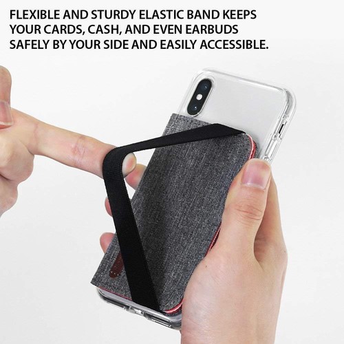 Ringke Flip Card Holder Adhesive 3M Premium Slim Fashion Multi-Card Slot Wallet - Picture 98 of 152