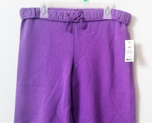 Faded Glory Youth Girls Sportswear Jogger Capri Fleece Sweat Pants Size S M L XL - Picture 18 of 19