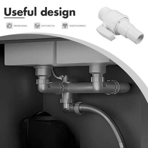 Ball Valve Pool Hose Shut off above Ground Drain Pump for Filter - Bild 12 von 12
