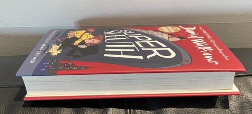 SUPER SLEUTH BY DAVID WALLIAMS HAND SIGNED HARDBACK BOOK BRAND NEW - Picture 5 of 16