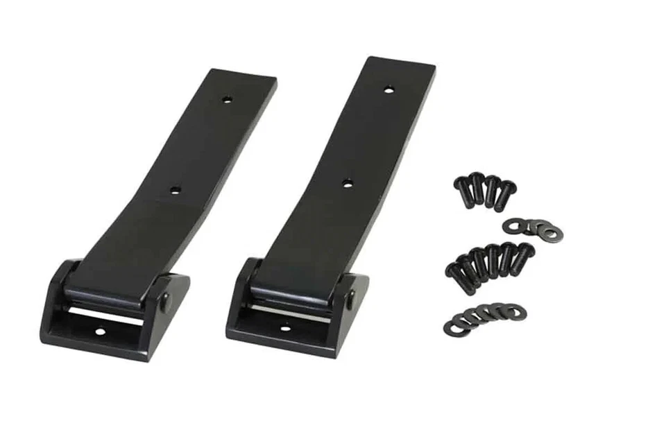Juego de 2 bisagras de puerta trasera negras Kentrol 50578 para Jeep Wrangler JK 2007-2018 Foto 2 de 4