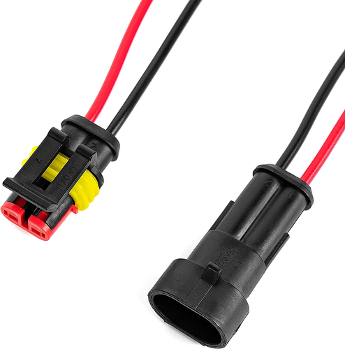 2 Pin Weg 16 AWG Auto Wasserdicht Elektrischer Stecker Stecker mit Kabel AWG Marine P - Bild 7 von 12
