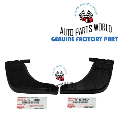 GENUINE OEM TOYOTA 2007-2013 TUNDRA LEFT & RIGHT REAR BUMPER