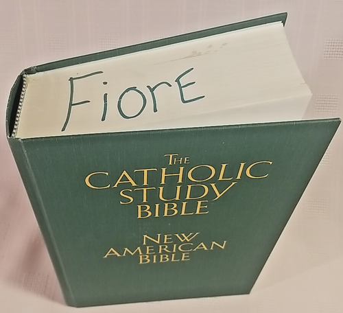 The Catholic Study Bible - New American Bible, Oxford University Press - 1990 - Picture 6 of 6