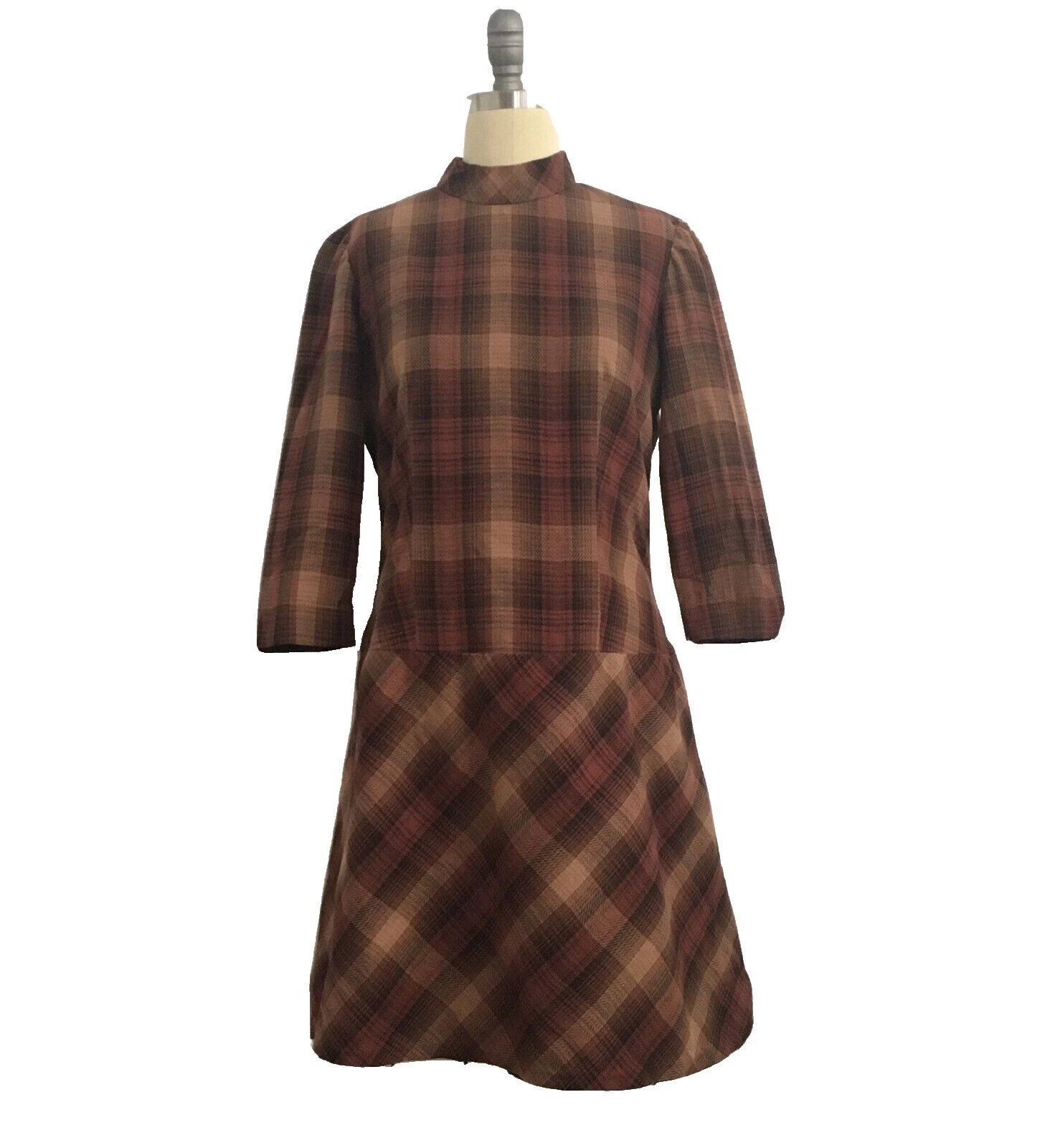 Té de fiesta Vestidos VINTAGE 1970s para Mujer