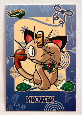 2024 POKEMON CHRISTMAS DATABASE Card #118 MEOWTH Peru