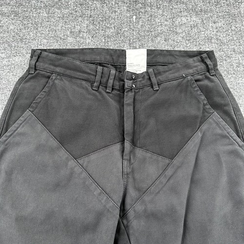 Garbstore Pants Mens 30X31 Black Gray Two Tone Tapered Cotton Streetwear - Picture 2 of 16