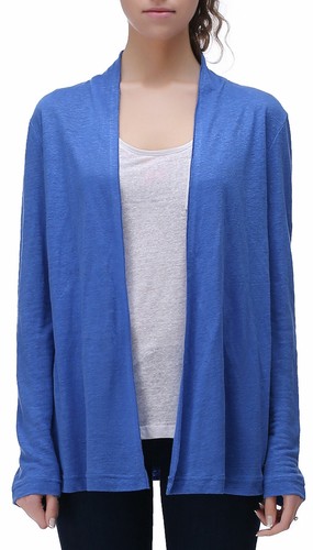 RH Women's Open Front Sweater Long Sleeve Cardigan Loose Jacket Coat Tops RH2023 - Picture 4 of 14
