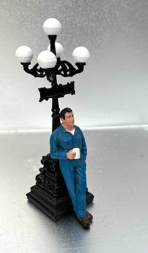Lamposts Diecast (2) 5 Globe Lights G scale 1/24 Scale Diorama Accessory Items - Bild 3 von 4