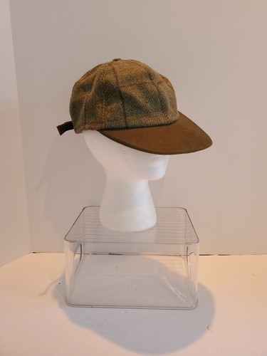 Vintage AVOCA Mütze 100 % reine Wolle verstellbar kariert Tartan Irland Baseball-Stil - Bild 6 von 9