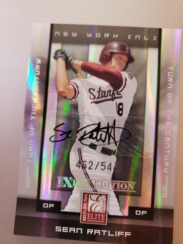 2008 ELITE SEAN RATLIFF AUTO #'D 462/544 - Picture 2 of 3