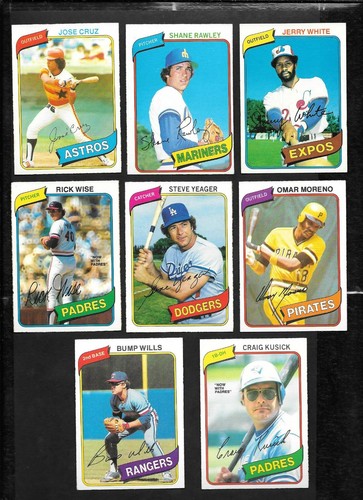 1980 OPC 80 O PEE CHEE TOPPS MLB BASEBALL CARD 251-374 SEE LIST - Picture 236 of 251