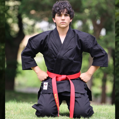 Karate Uniform for Kids & Adults| 14oz Heavyweight Karate| Martial Arts Training - Picture 9 of 10