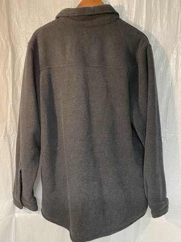 Freedom Foundry Mens Fleece Sherpa Lined Shirt Jacket Button Front XLarge - Picture 4 of 7