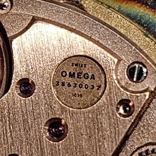 Omega Geneve Gold Plated Cal. 1030 Ref. 132.0052 Men's Vintage Winding Watch - Picture 18 of 19