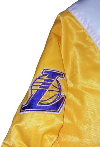 Vintage 2000 Reebok NBA Fusion Los Angeles Lakers Nylon Jacke - Größe XL - Neu mit Etikett - Bild 9 von 12
