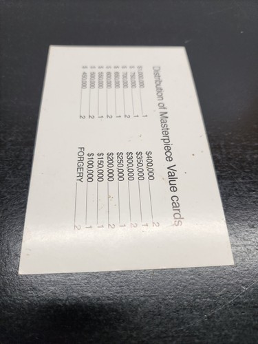 1970 Parker Brothers Masterpiece Replacement Parts - Picture 69 of 71