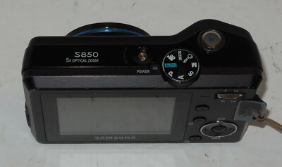Samsung Digimax S850 8.1MP Digital Camera - Black 5x Optical Samsung Digimax S850 8.1MP Digital Camera - Black 5x Optical