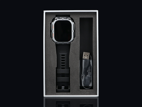 Nowe zegarki sportowe K61 Pro Smartwatch Czarny - Zdjęcie 6 z 6