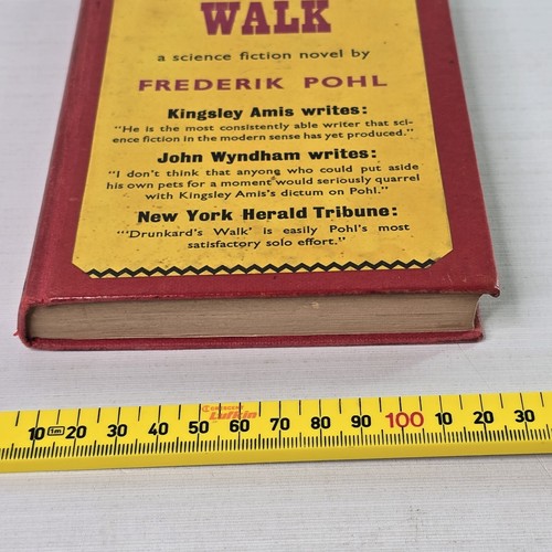 Drunkard's Walk Frederik Pohl HC Book Rare 1961 Science Fiction Telepathy - Picture 5 of 15