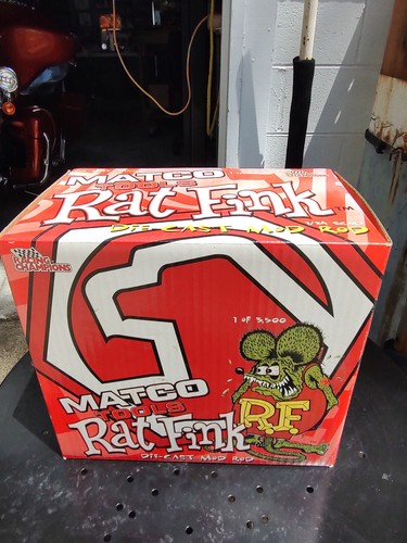 Rat Fink Racing Champions Matco Tools 32 Ford 1:24 Scale Diecast Car With Box - Picture 5 of 7